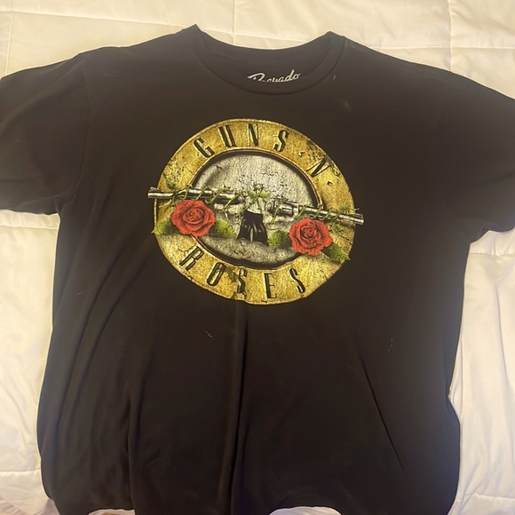T-shirt Vintage Concert L.A. Guns / Guns N' Roses - Taille M Noir Très Bon état